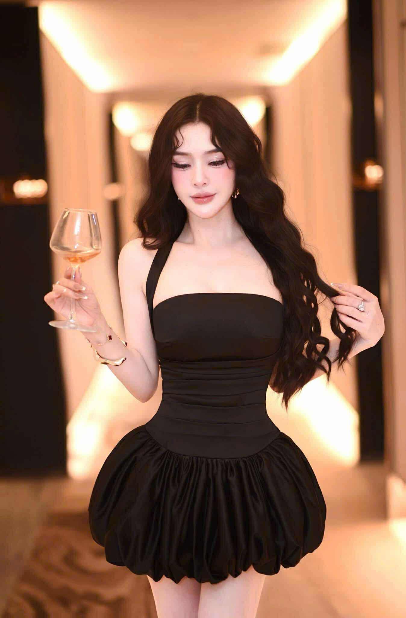 Velour Muse Dress