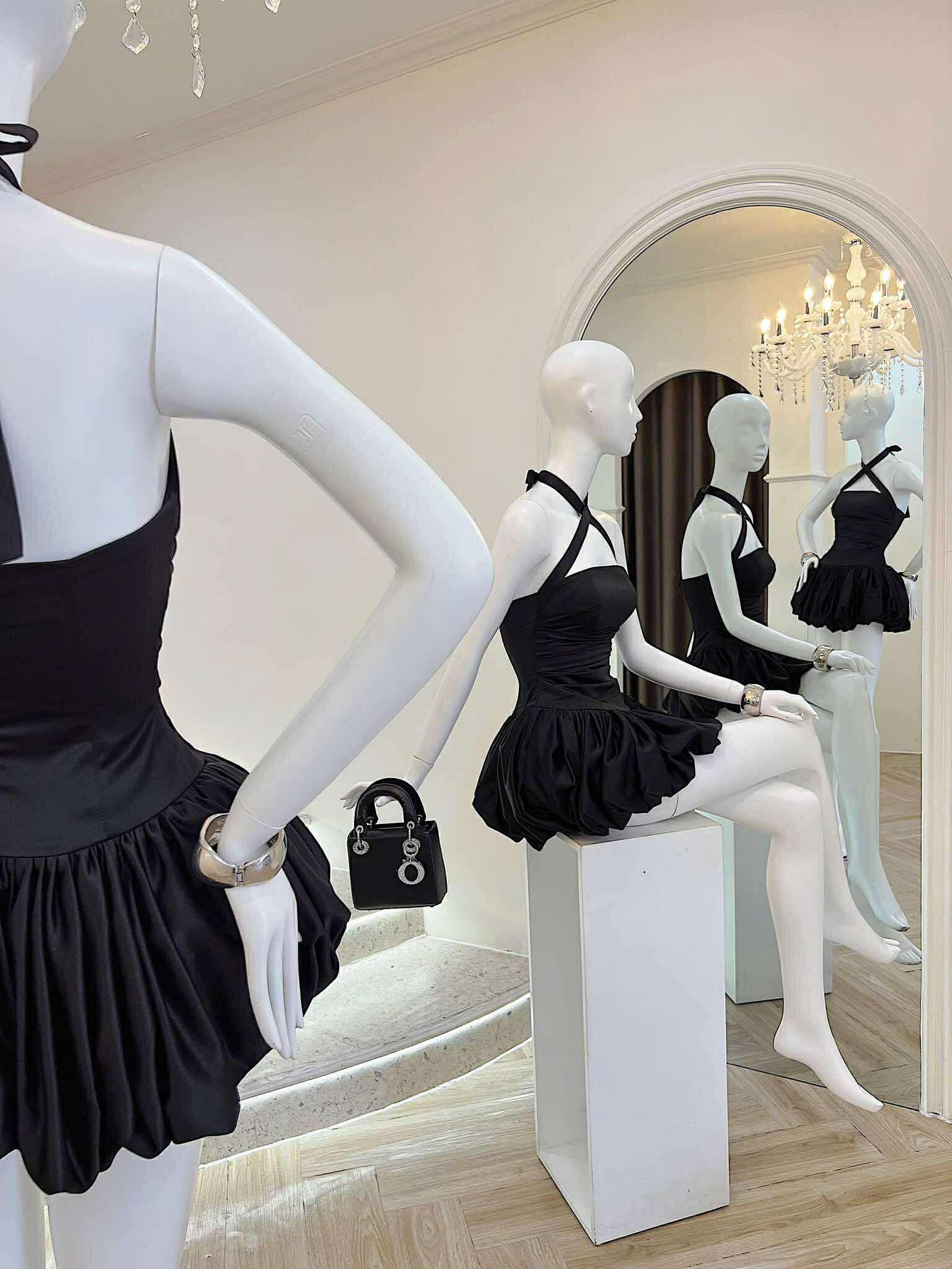 Velour Muse Dress