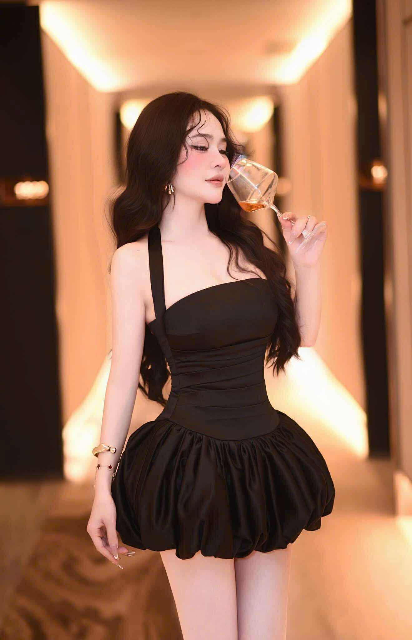 Velour Muse Dress