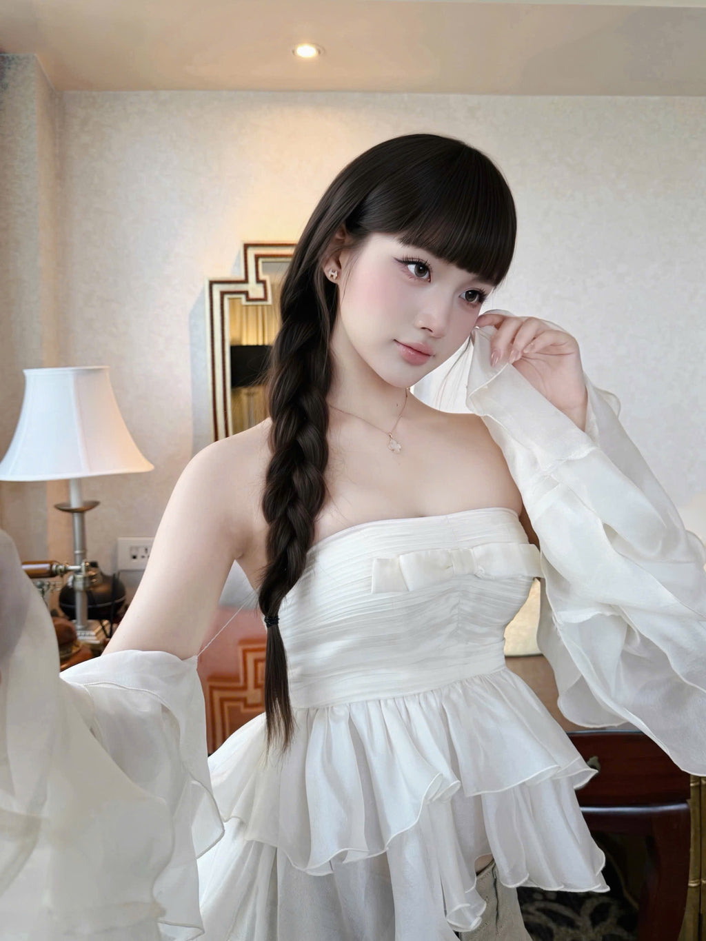 Celeste Whisper Top
