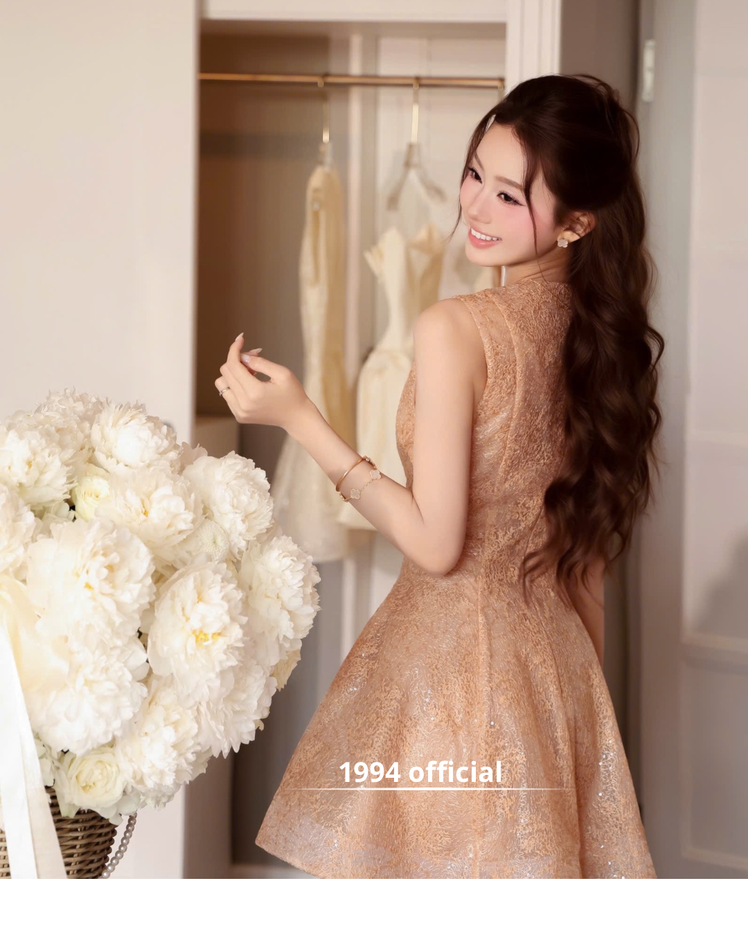 Golden Glow Dress