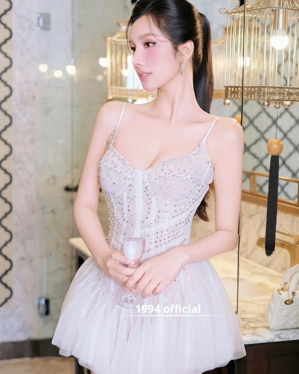 Ballet Crystal Tulle Dress