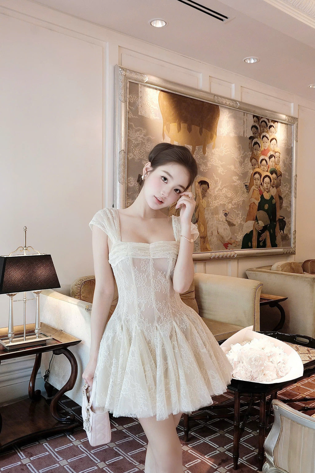 Evelyn Lace Dress