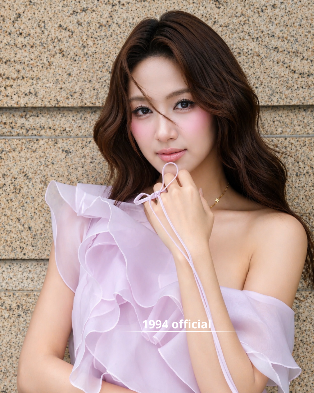 Lilac Ruffle Muse Top